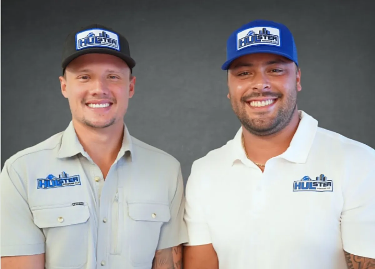 Hul-Ster Roofing owners Brady Hulsey and Bryan Seamster
